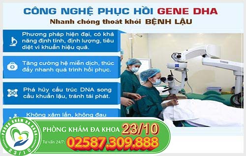 Công nghệ phục hồi gene DHA hỗ trợ điều trị bệnh lậu