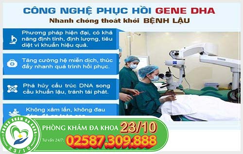 hỗ trợ chữa trị bệnh dịch lậu vì chưng chuyên môn DHA