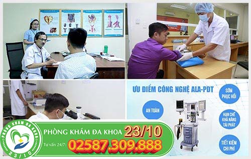 hỗ trợ điều trị sùi mào gà bằng phương pháp ALA-PDT