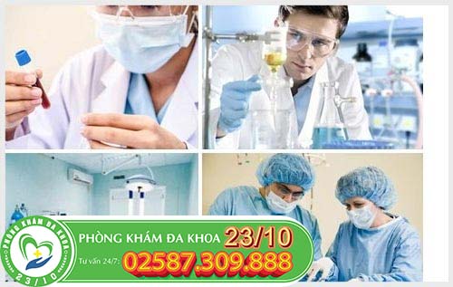 hỗ trợ điều trị nấm dương vật tại Phòng Khám 23/10