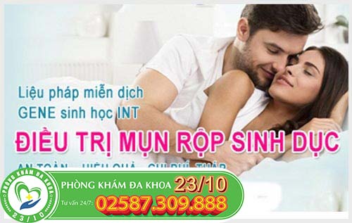 hỗ trợ điều trị mụn rộp sinh dục bằng liệu pháp miễn dịch gene sinh học INT