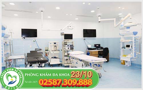 Trang thiết bị máy móc phòng khám hiện đại giúp cho việc chữa xuất tinh sớm hiệu quả hơn